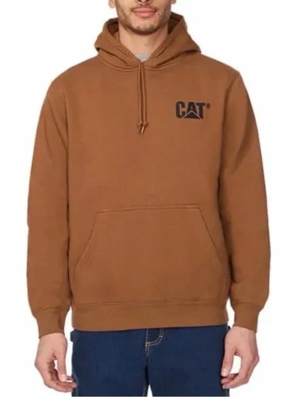 New cat small caterpillar sweatshirt hoodie mens unisex nwt